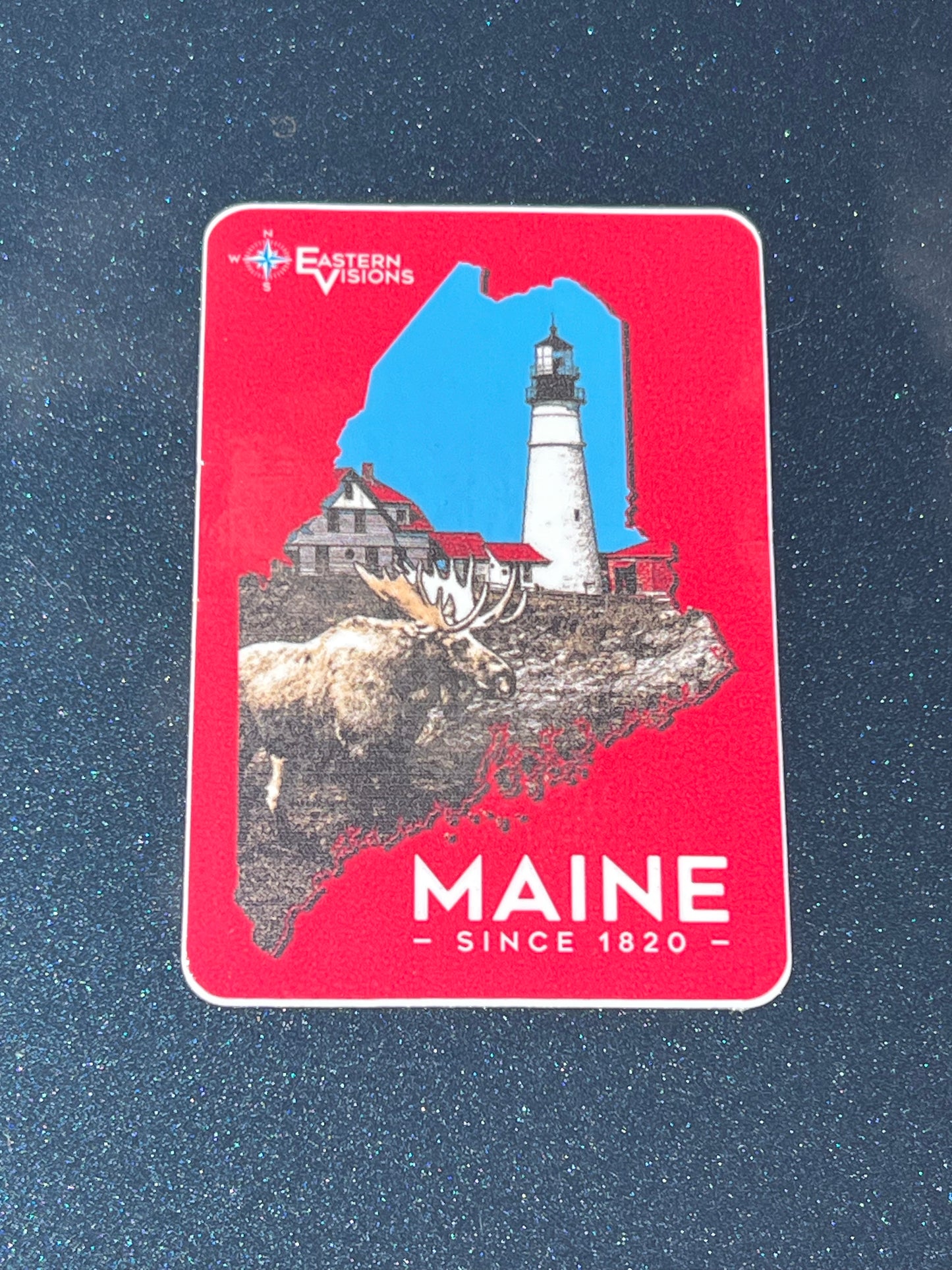 Moose x Portland Head Light Stickers