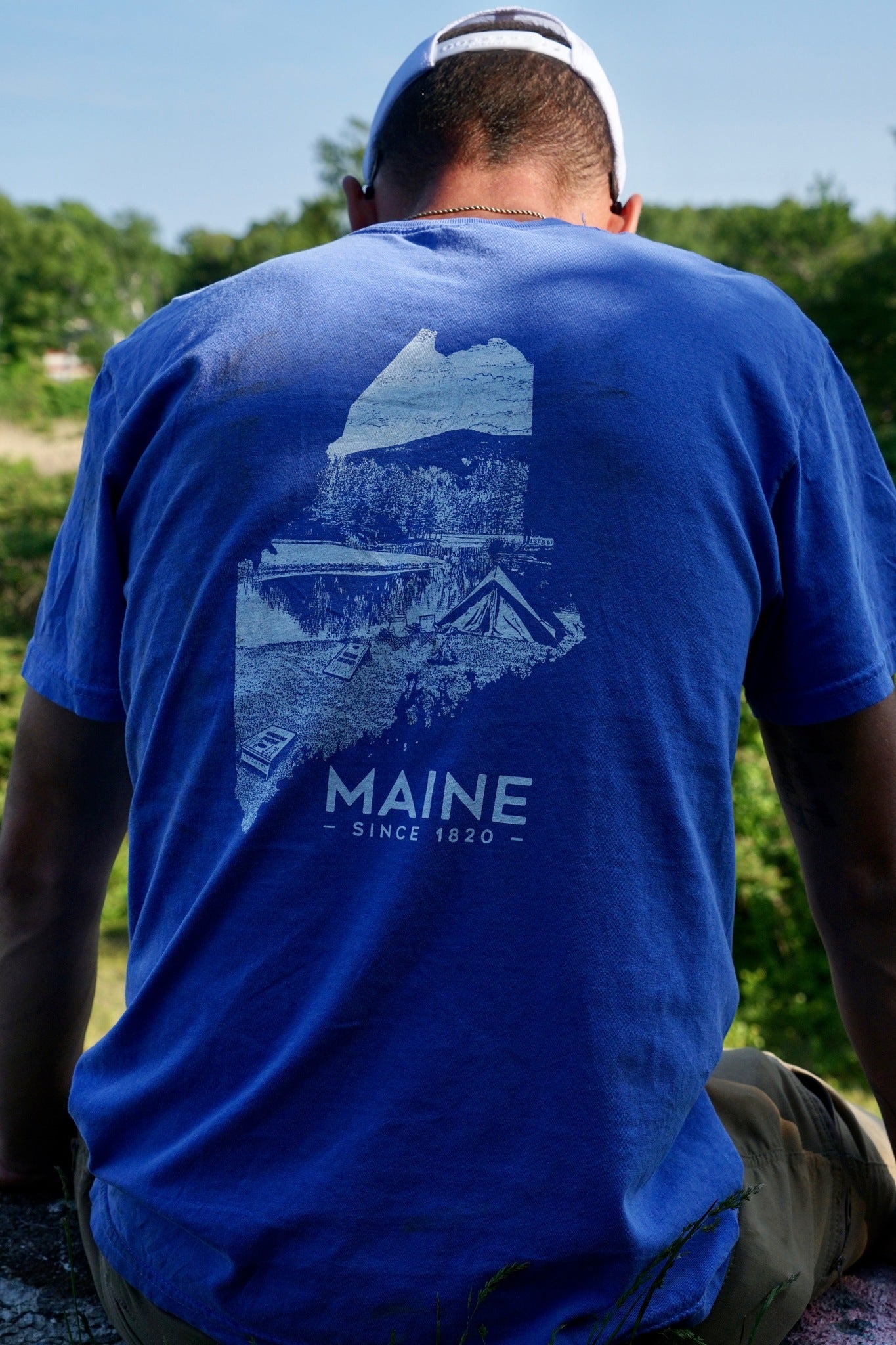 Maine Camping Tee