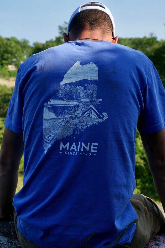 Maine Camping Tee